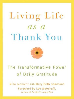 cover image of Living Life as a Thank You